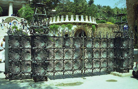 l'entrée du parc